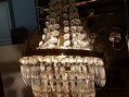 Photo 3 — Lustre à pampilles type montgolfière cage